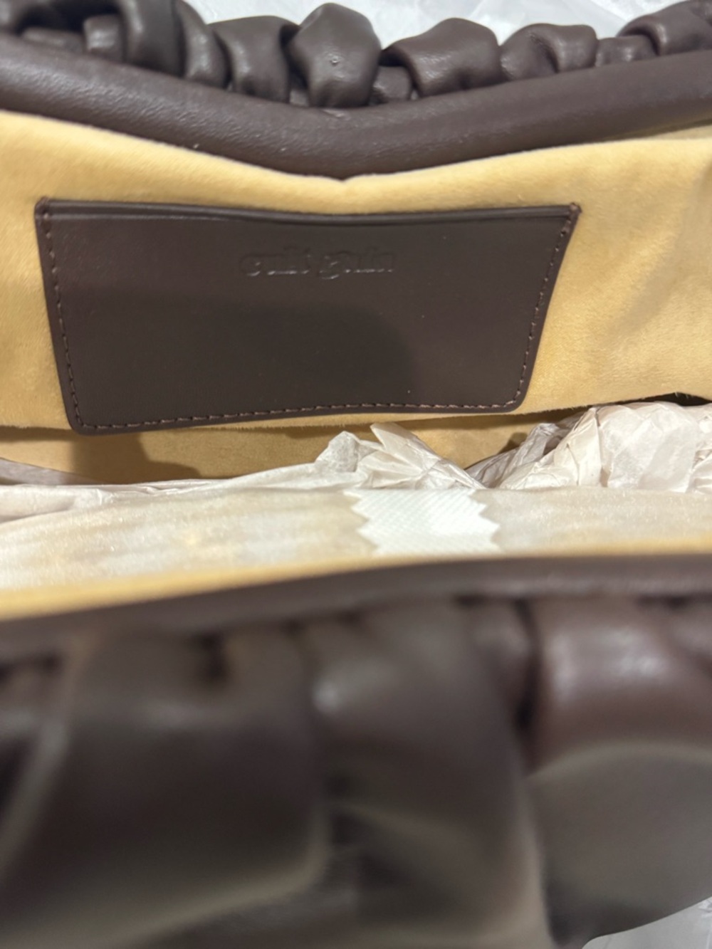 Cult Gaia DULCE SHOULDER BAG in Luwak NWT - Picture 6 of 12